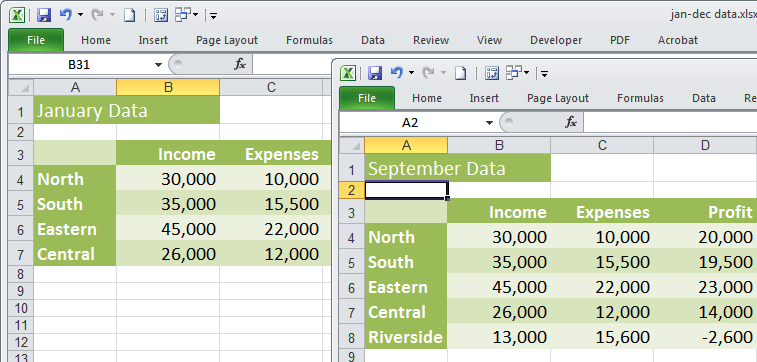 Merge Two Excel Sheets Together
