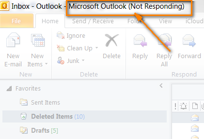 thema's niet geschikt in Outlook 2010